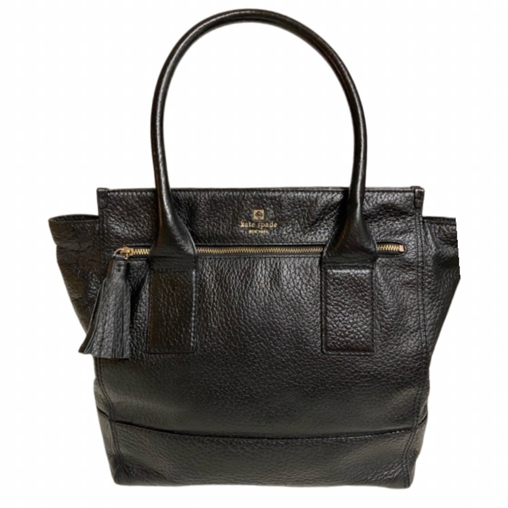 Kate Spade Large Pebble Leather tote with tassle - Picture 1 of 14